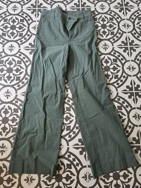 J. Crew Olive Green Cotton Pants